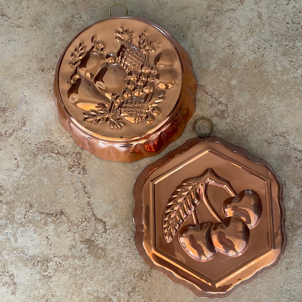 Set - VTG Copper Molds